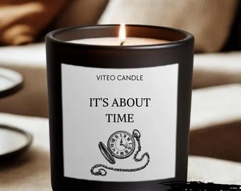 Horology Watchmaker Birthday Gift For Watch Collector or Watch Makers Horologist Candle Watchmaking Horology Art Watch Making