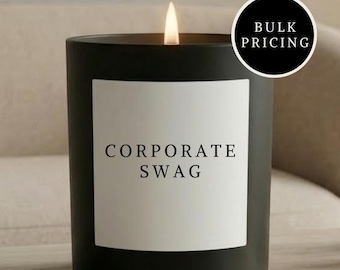 Corporate Swag Gift Personalized Candle Blank Candle Private Label Candle Custom Logo Gift Company Logo Gift Employee End of Year Gift Gift