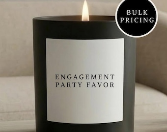 Custom Engagement Favor Gifts Private Label Candle Favor Wholesale Thank You Gift For Family Event gifts Party Favor For Wedding Guests