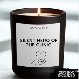 Practice Manager Gift Candle Nurse Manager Gift Medical Receptionist Gift Medical Office Manager Gift Medical Hospital Team Hospital Admin