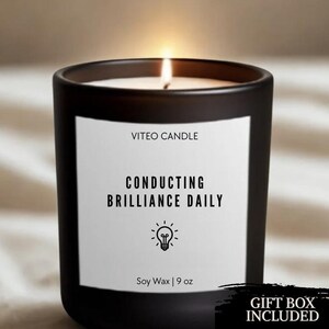 Electrical Engineer Gift for Electrician Gift for Candle Electrical Engineering Professor STEM Student University Graduation Gift Box