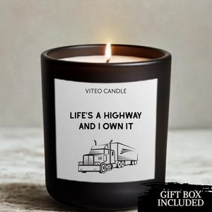 Truck Driver Gift Funny Trucker Gifts Semi Truck Gift Semi Truck Driver Gift Trucker Dad Gifts Personalized Truck Driver Gift Box Included