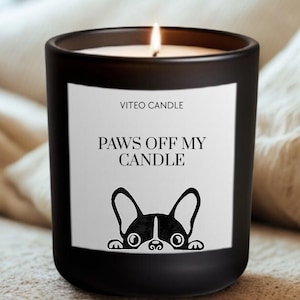 Dog Owner Gift Funny Candle Corgi Snuggles Dog Mom Dad Gift Dog Lover Birthday Candle for New Pet Parent Pug With Gift Box