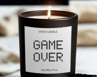Gamer Gift For Gamer Gift Birthday Candle Gift for Son Friend Personalized Gift Christmas Gift Video Game Nerd Gaming Hobby Gift Box