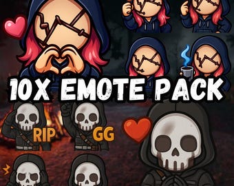Dead by Daylight Legion Emote Pack | Susie & Joey Twitch, Discord Icons (Digital Download)