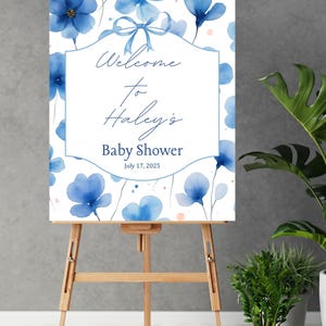 Printable Baby Shower Welcome Sign