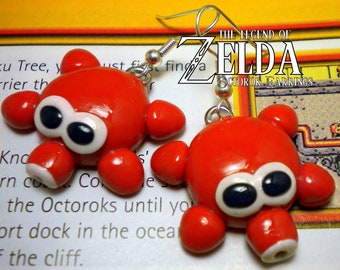 Octorok Earrings - Legend of Zelda - Nintendo