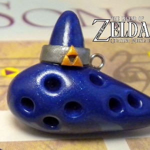 Ocarina of Time Necklace Legend of Zelda Nintendo image 1