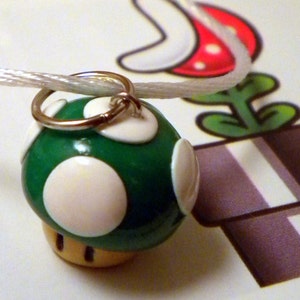 Mario 1-Up Mushroom Necklace Nintendo image 3