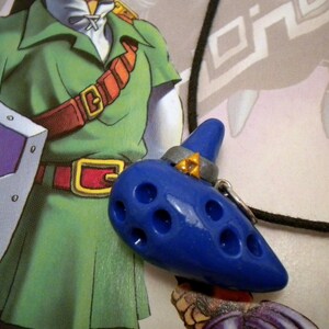 Ocarina of Time Necklace Legend of Zelda Nintendo image 4