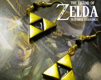 Triforce Dangle Earrings - Legend of Zelda - Nintendo