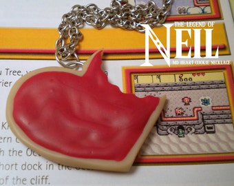 Magic Delicious Heart Cookie Necklace - Legend of Neil - Zelda