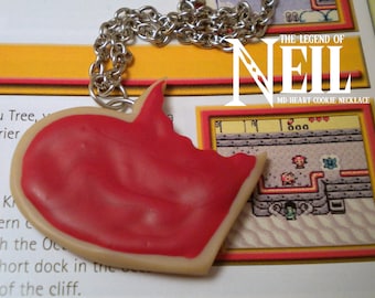 Magic Delicious Heart Cookie Necklace - Legend of Neil - Zelda