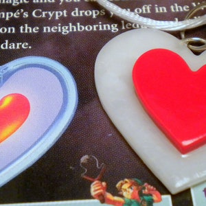 Ocarina of Time Heart Container Necklace Legend of Zelda Nintendo image 2