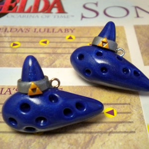 Ocarina of Time Necklace Legend of Zelda Nintendo image 2