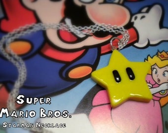 Starman Necklace - Super Mario Bros - Nintendo