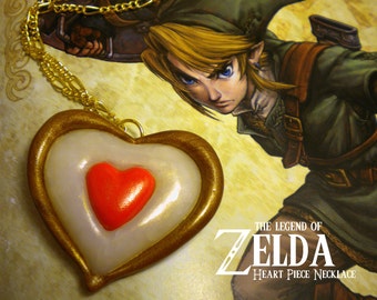 Twilight Princess Heart Piece Necklace - Legend of Zelda - Nintendo