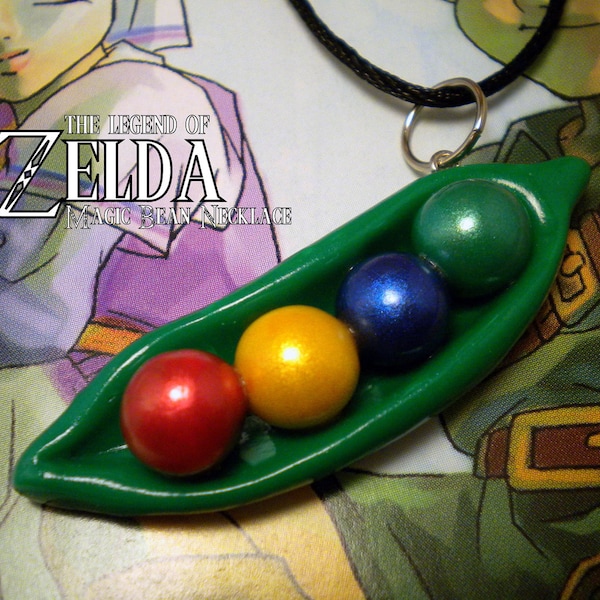 Legend of Zelda Magic Bean Necklace