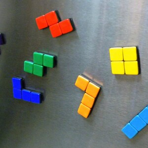 Tetris Magnet Set 7 Pieces Nintendo image 2