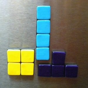 Tetris Magnet Set 7 Pieces Nintendo image 3