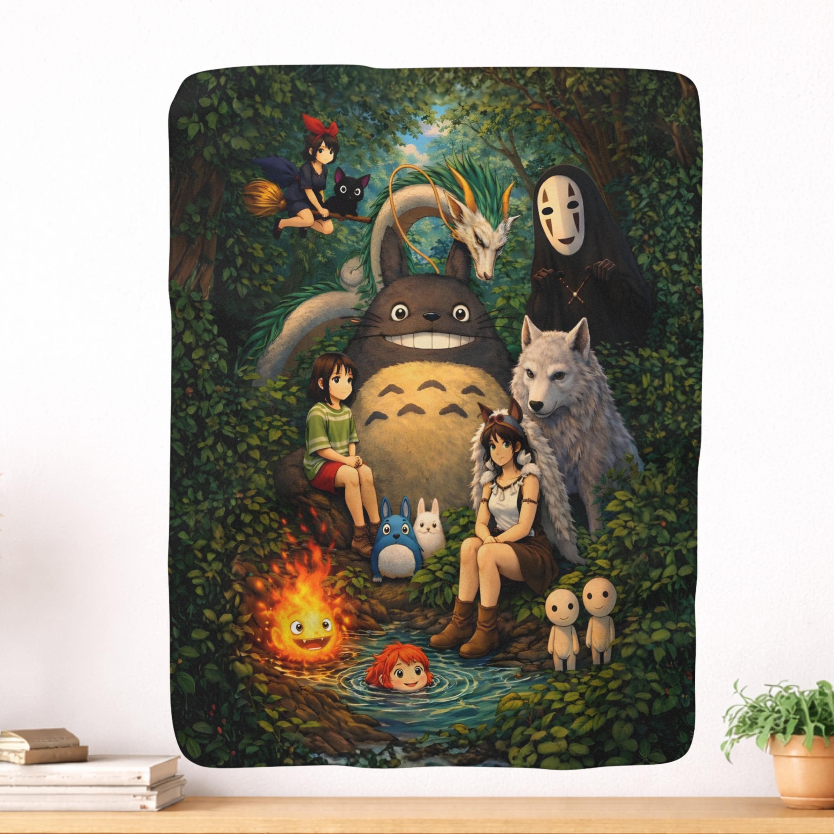 Ghibli blanket - Etsy 日本