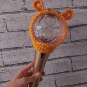 Ateez crochet lightstick cover