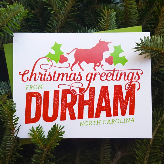 North Carolina Christmas Cards 