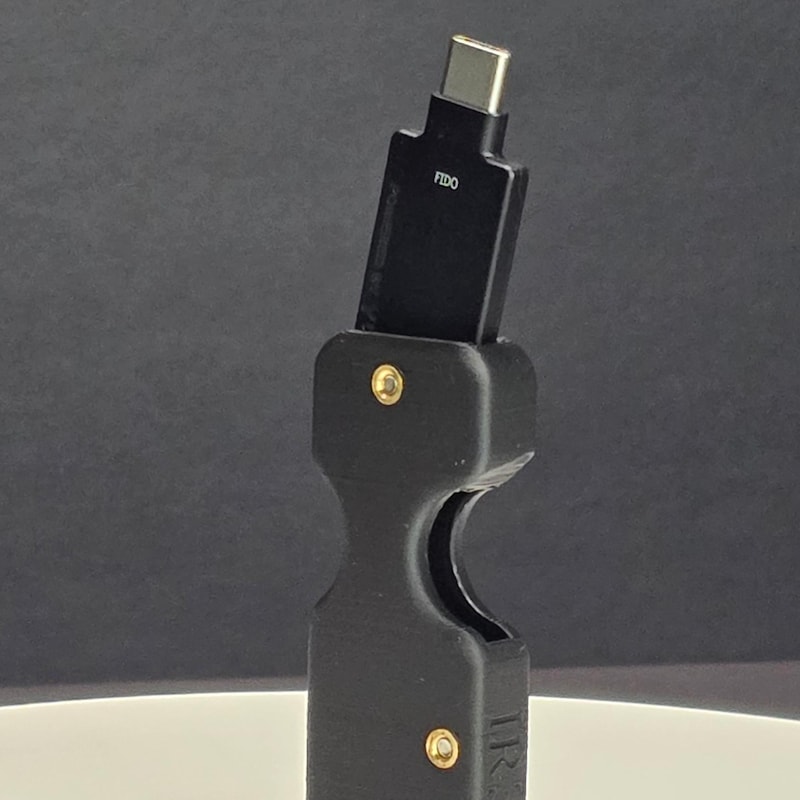 Yubikey Case Keychain Yubikey Case - Etsy