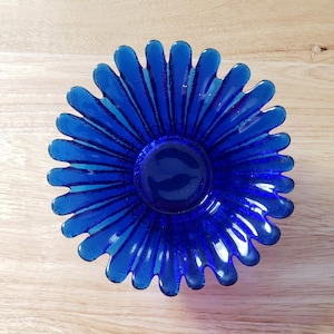 Blenko glass daisy bowls