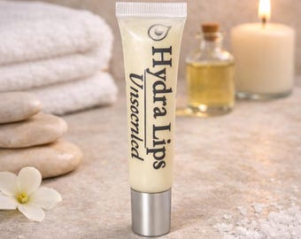 Unscented Lip Butter – Natural Beeswax Hydrating Balm for Sensitive Lips