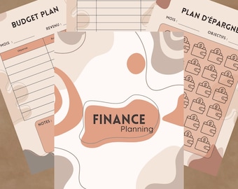 Printable Budget Planner for Managing and Tracking Expenses