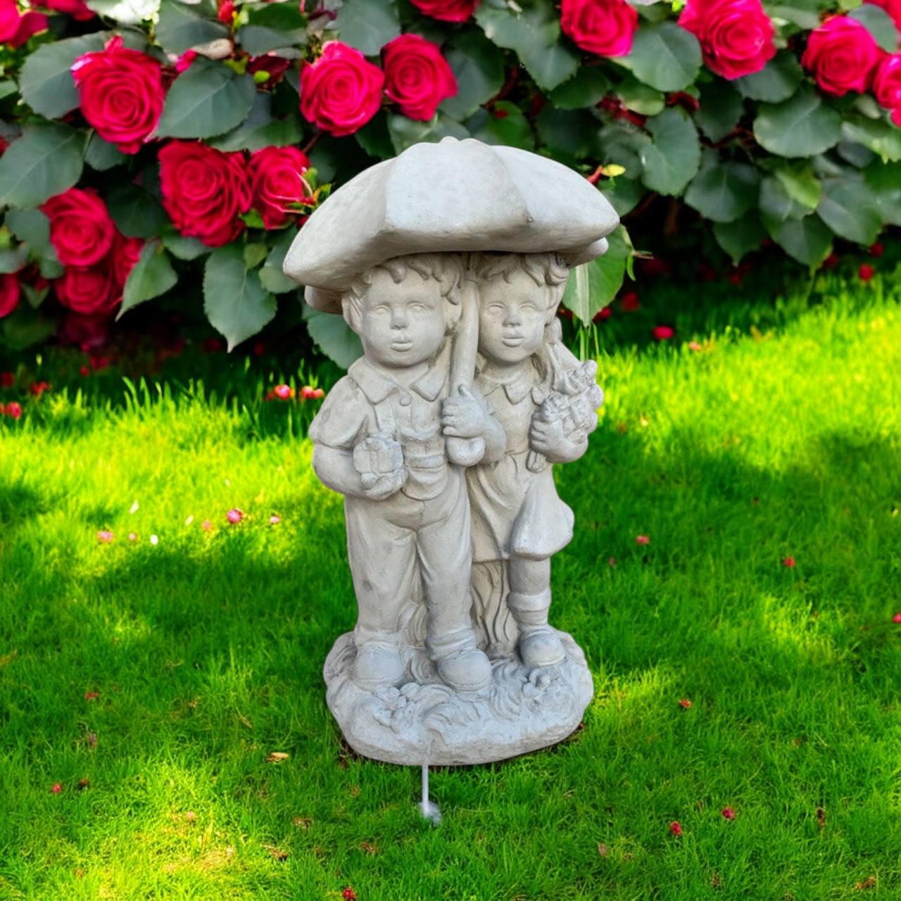 Boy Umbrella Statue - Etsy