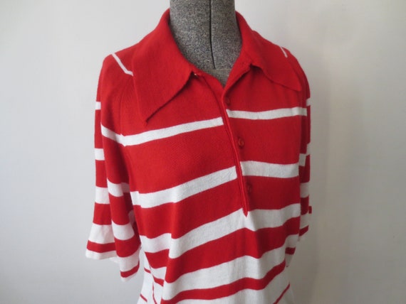 Vintage Striped Polo 1960s/70s Sears The Men's St… - image 10