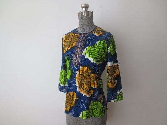 Block print Dashiki Tops Block print Dashiki Tops