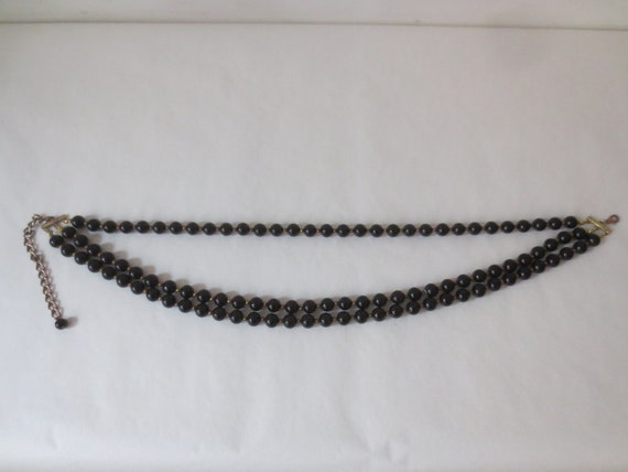 Vintage Beaded Necklace 1950s/1960s 3 Strands wit… - image 7