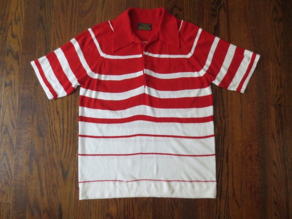 Vintage Striped Polo 1960s/70s Sears The Men's St… - image 1