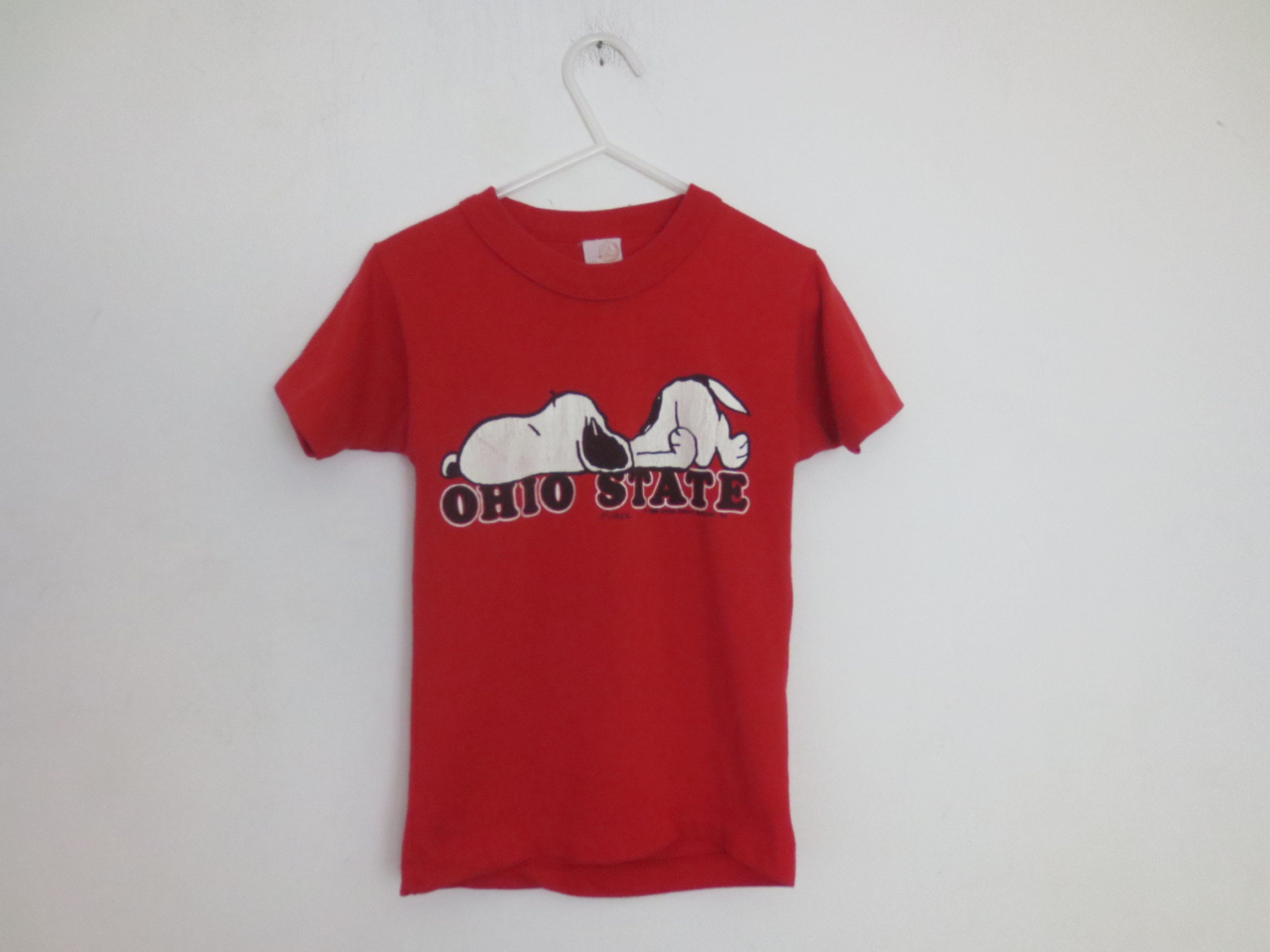 Vintage '70s/'80s Kids Snoopy Ohio State ARTEX - Etsy