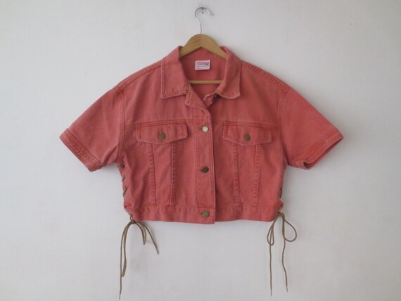 Vintage '80s Frederick's of Hollywood Jean Jacket,