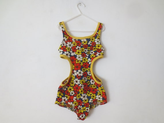 Vintage '60s Penneys Carol Evans Wild Floral Print