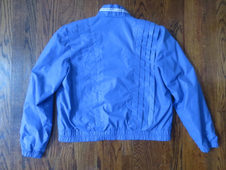 Medium Vintage /'70s/'80s Jerry/'s Angels Jacket w Killer Pleated Detailing Lightweight Spring Jacket