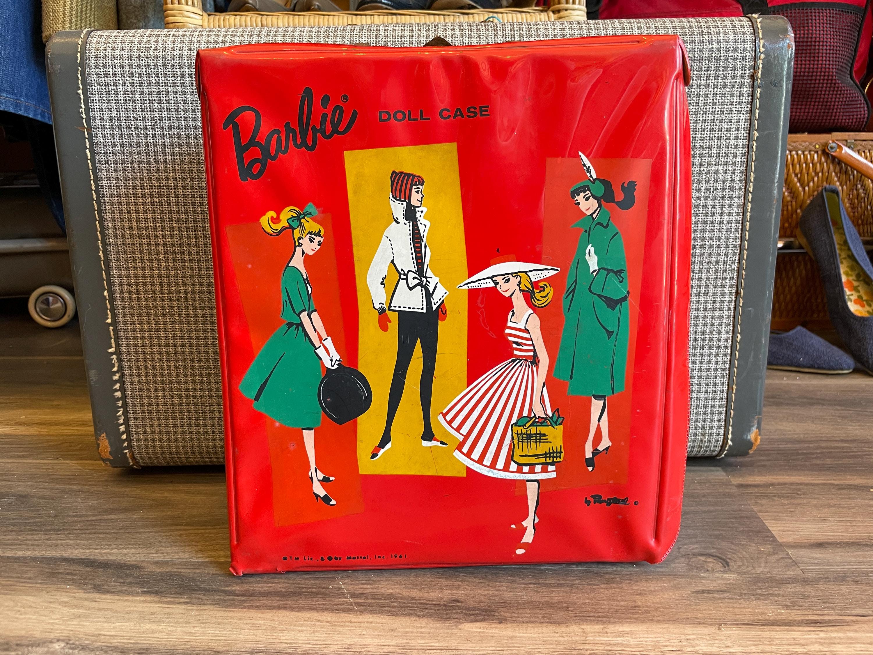 1961 barbie doll case value shop