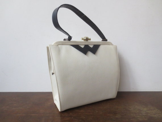 Vintage 1950s/1960s O'Connor & Goldberg White Lea… - image 3