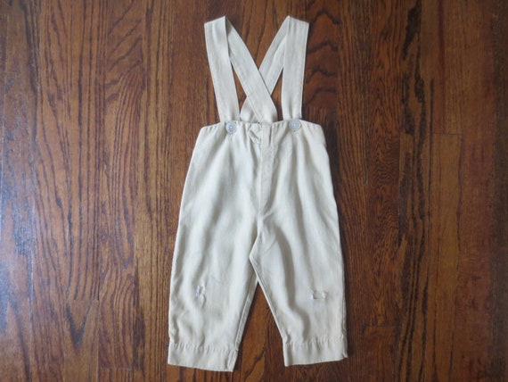 Vintage Toddler Overalls 1950s Hi-Line Products T… - image 4