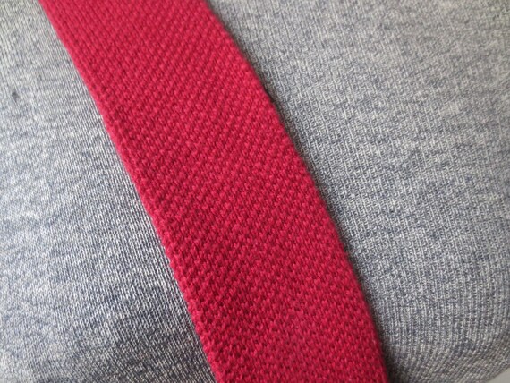 Vintage Knit Necktie 1970s Classic Collection Tie… - image 2