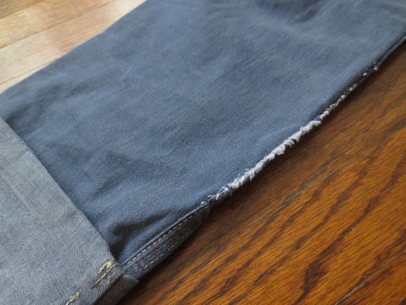 Vintage 1940s Workwear Jeans Aldens Threadbare Di… - image 10