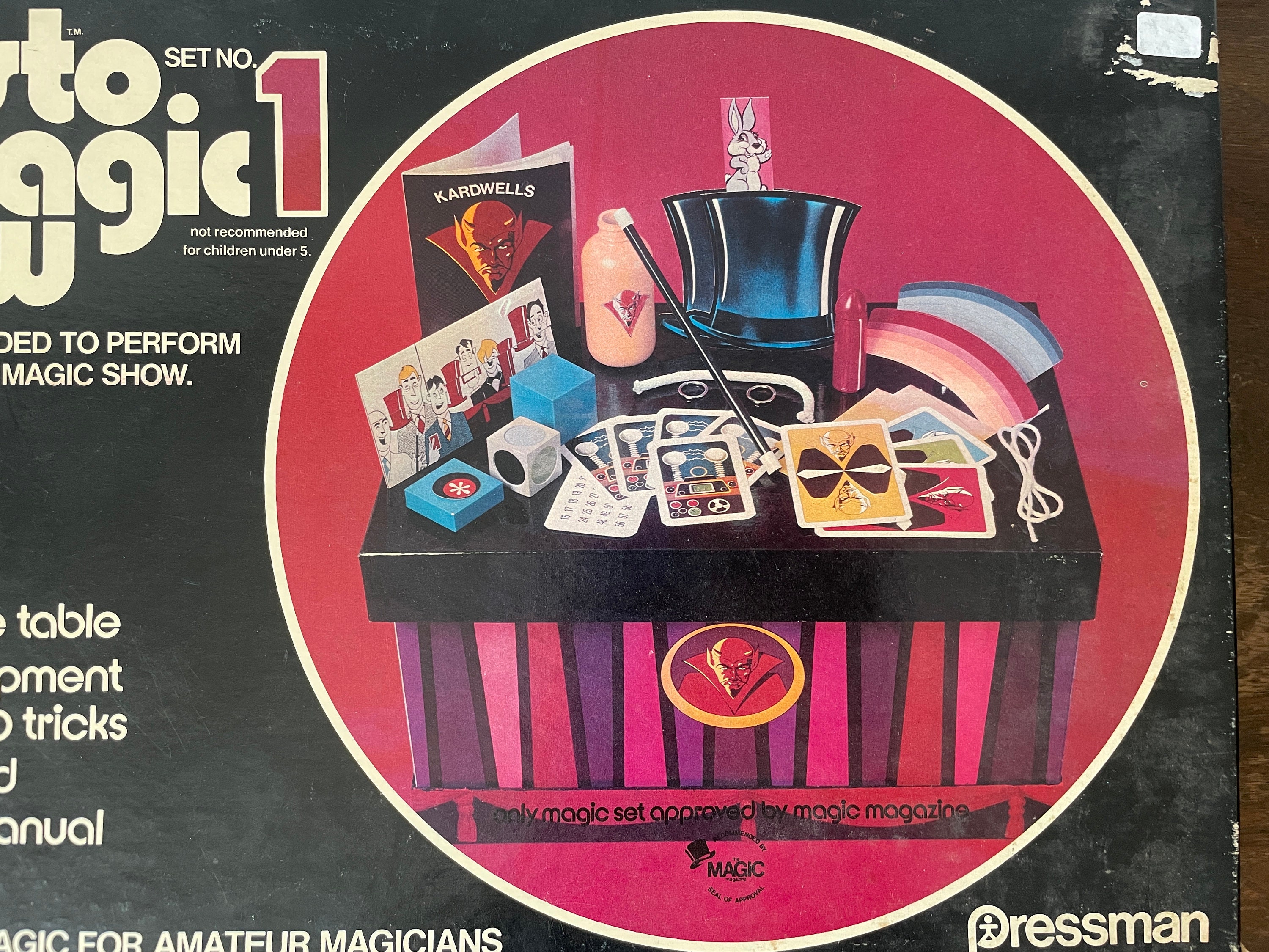 Vintage Presto Magic Show 1975 Set No image
