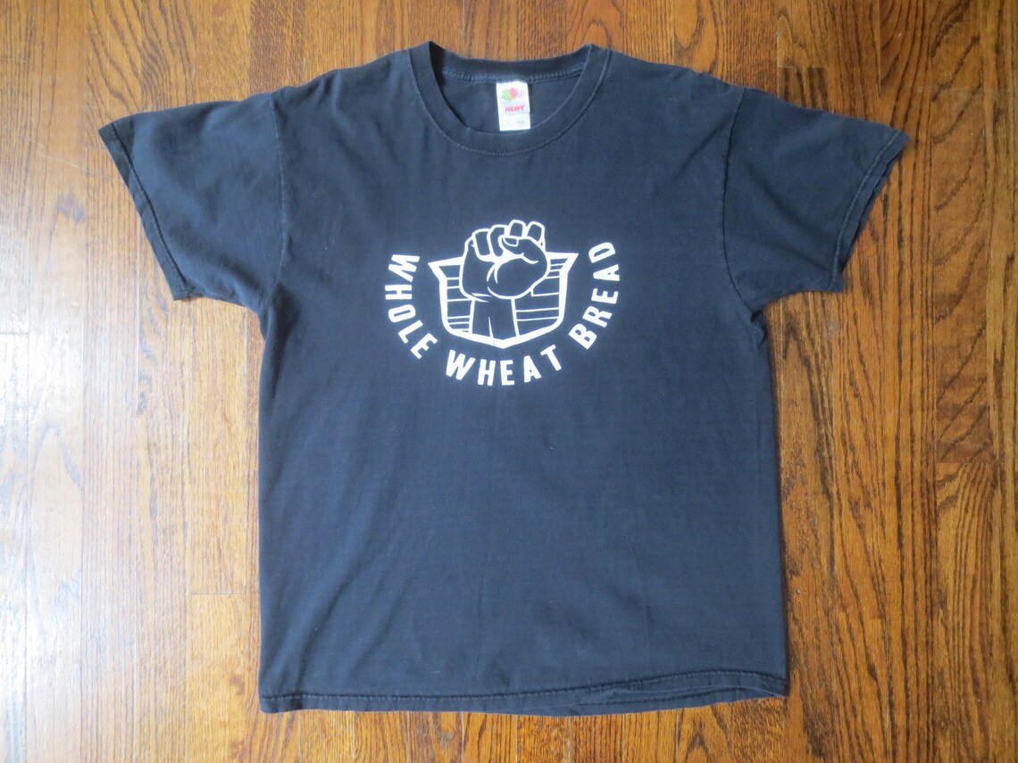 Vintage Whole Wheat Bread Band TShirt Afro Pop Punk Fruit Etsy