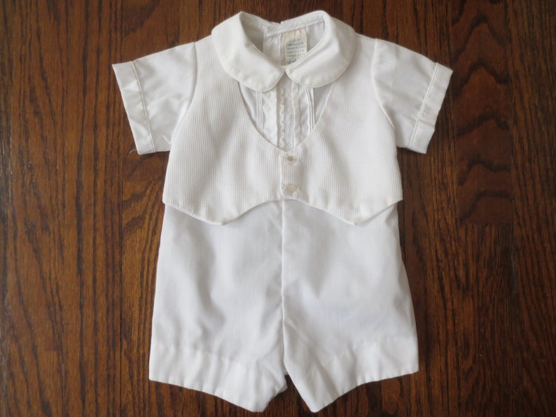 Vintage '60s/'70s Alexis Baby Tuxedo Onesie 0 3 Etsy