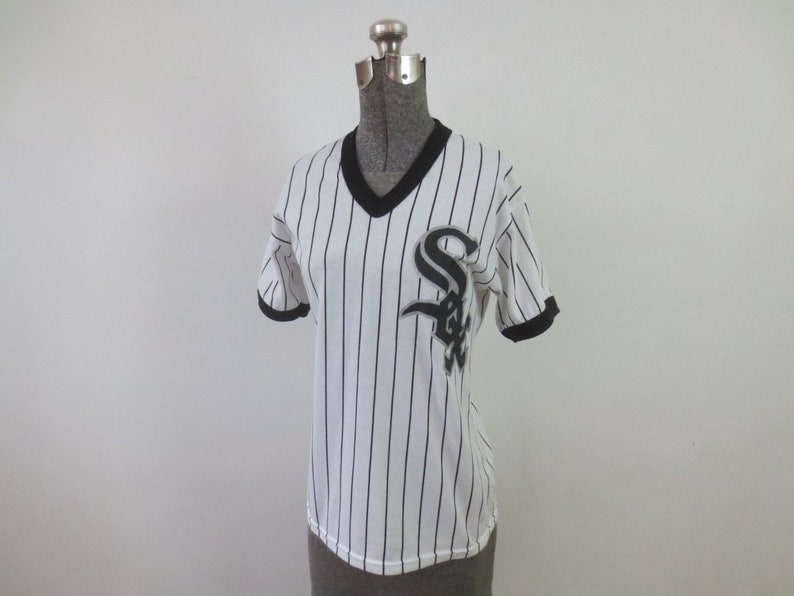 white sox v neck jersey