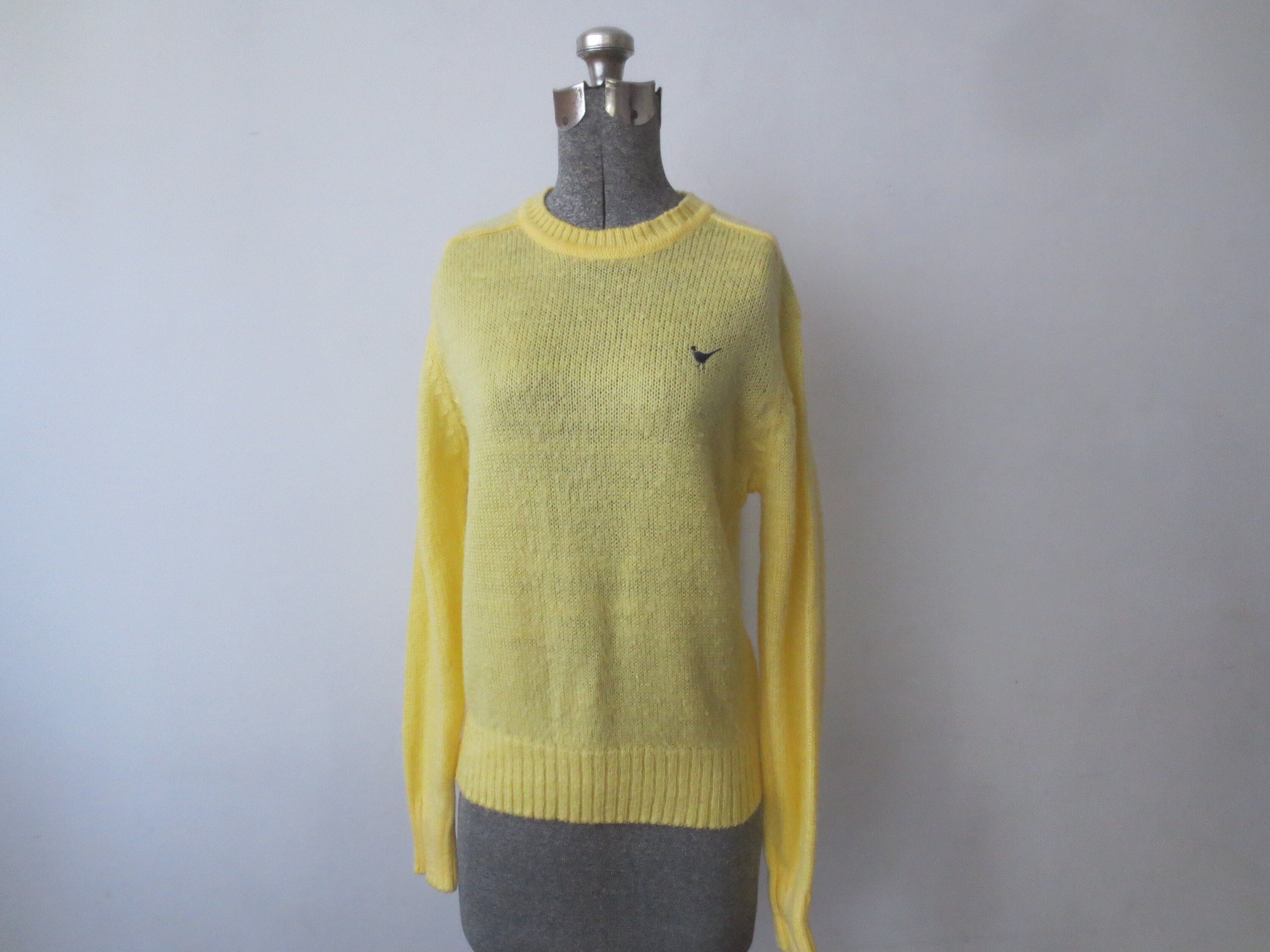 vintage 1980's Annie Hall designer knitwear of Beverley-England cardigan  10-14